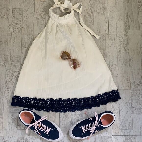 ‎NWOT Moon River Boho halter top -- Size M - Picture 5 of 10